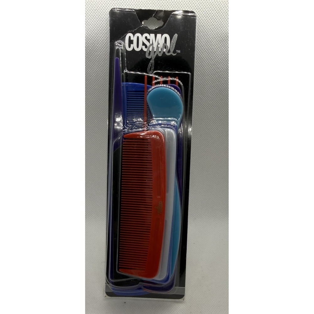 Vintage Cosmo Girl Hair Comb Set Almar Sales Deadstock‎ Sealed
